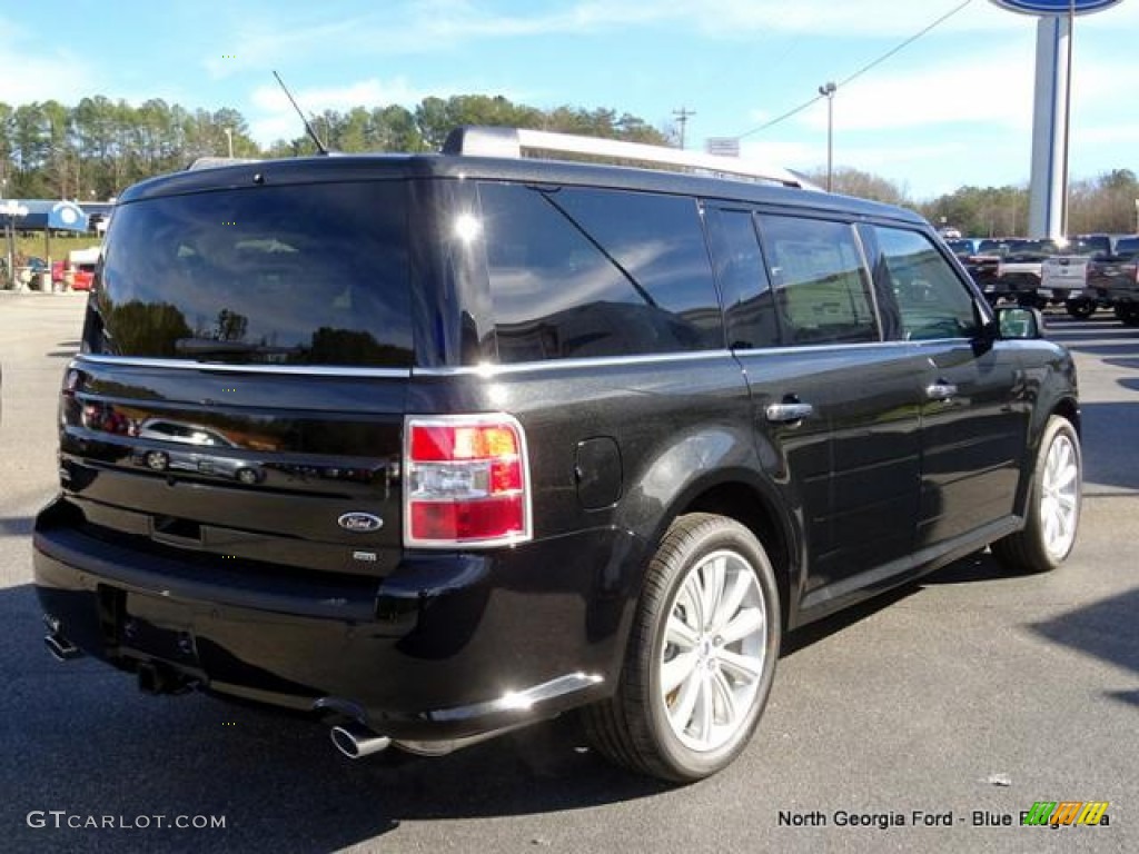 2015 Flex SEL AWD - Tuxedo Black Metallic / Charcoal Black photo #5