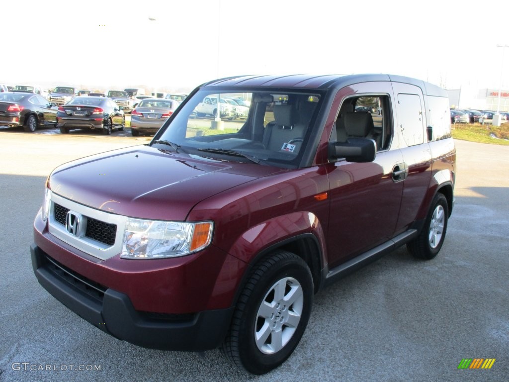 2011 Element EX 4WD - Tango Red Pearl / Gray photo #5