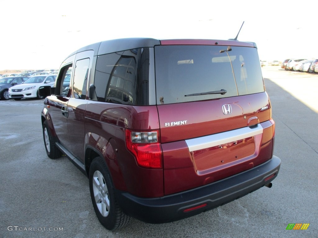 2011 Element EX 4WD - Tango Red Pearl / Gray photo #16