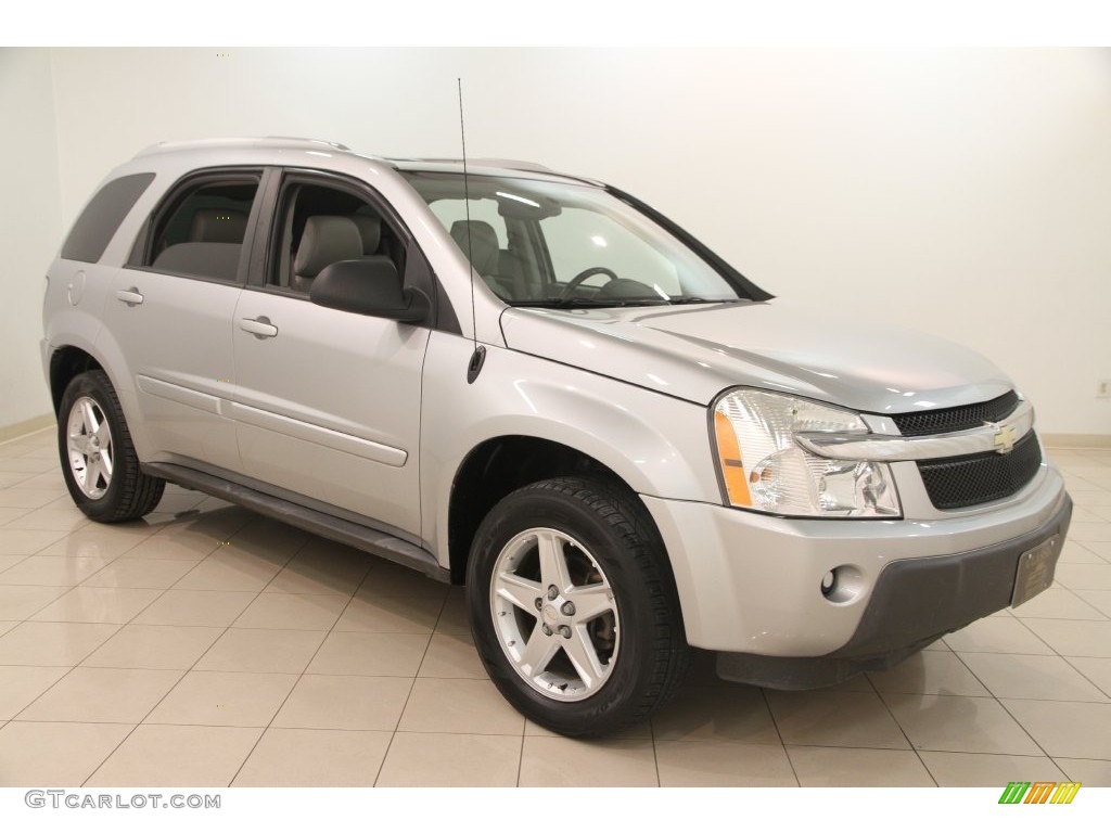 2005 Equinox LT AWD - Galaxy Silver Metallic / Light Gray photo #1