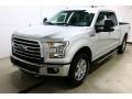 2016 Ingot Silver Ford F150 XLT SuperCrew 4x4  photo #3