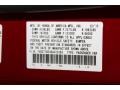 R94: San Marino Red 2016 Honda Accord LX-S Coupe Color Code