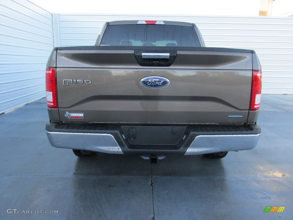 2016 F150 XLT SuperCrew - Caribou / Medium Earth Gray photo #5