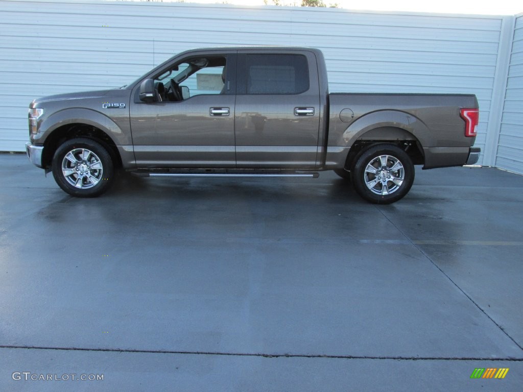 2016 F150 XLT SuperCrew - Caribou / Medium Earth Gray photo #6