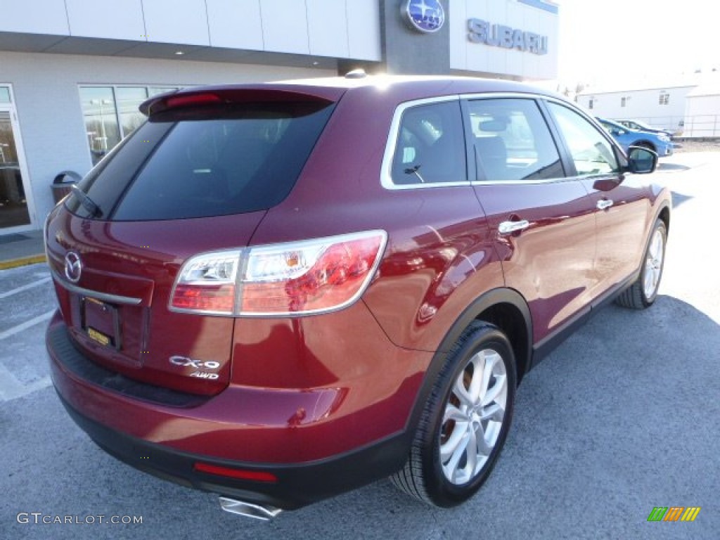 2012 CX-9 Grand Touring AWD - Copper Red Mica / Sand photo #8