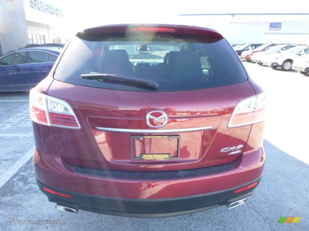 2012 CX-9 Grand Touring AWD - Copper Red Mica / Sand photo #9