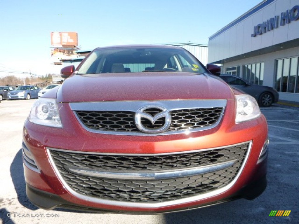 2012 CX-9 Grand Touring AWD - Copper Red Mica / Sand photo #13
