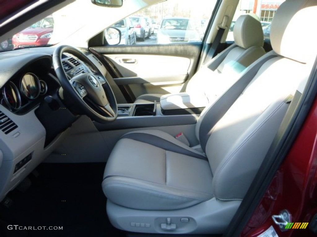 2012 CX-9 Grand Touring AWD - Copper Red Mica / Sand photo #14