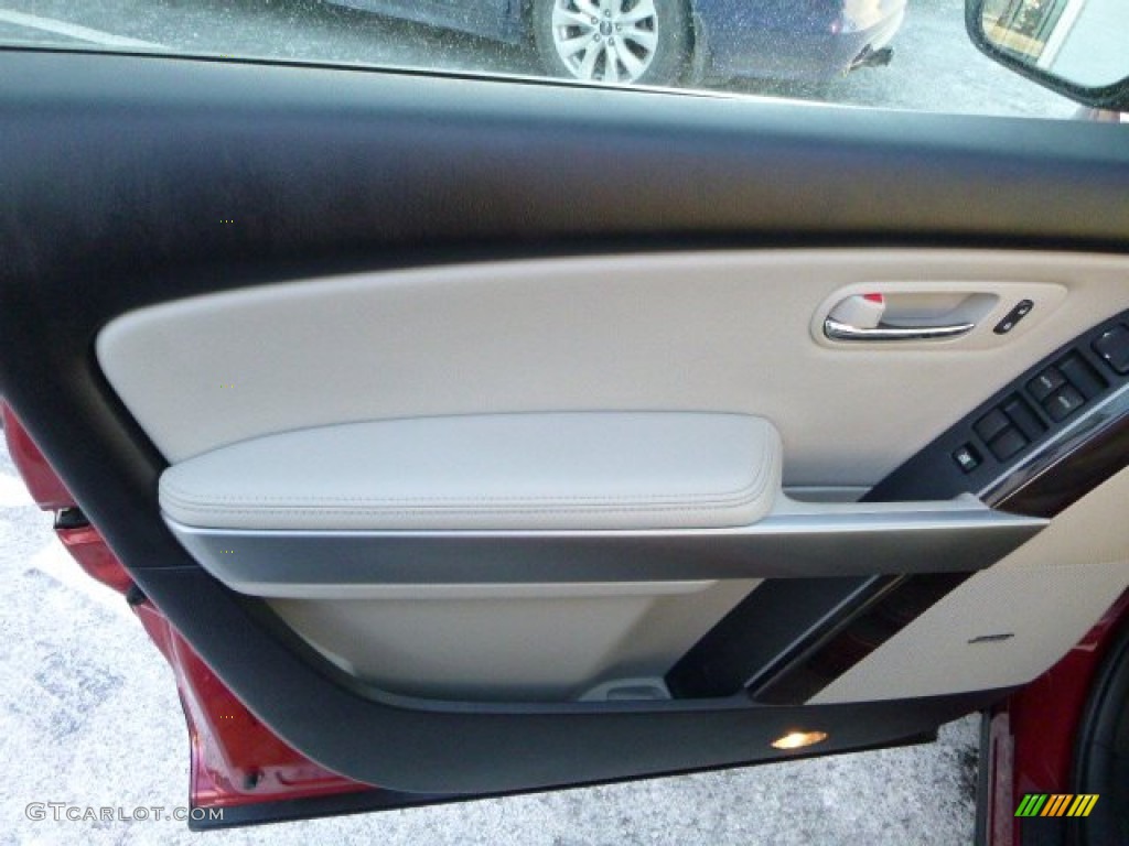 2012 CX-9 Grand Touring AWD - Copper Red Mica / Sand photo #15