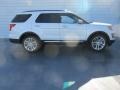 2016 White Platinum Metallic Tri-Coat Ford Explorer Limited  photo #3