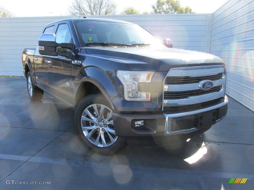 2016 F150 King Ranch SuperCrew - Blue Jeans / King Ranch Java photo #2