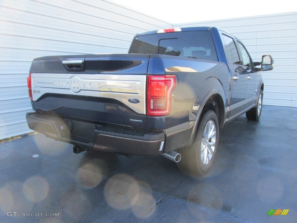 2016 F150 King Ranch SuperCrew - Blue Jeans / King Ranch Java photo #4