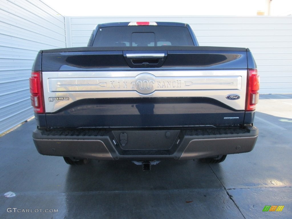 2016 F150 King Ranch SuperCrew - Blue Jeans / King Ranch Java photo #5