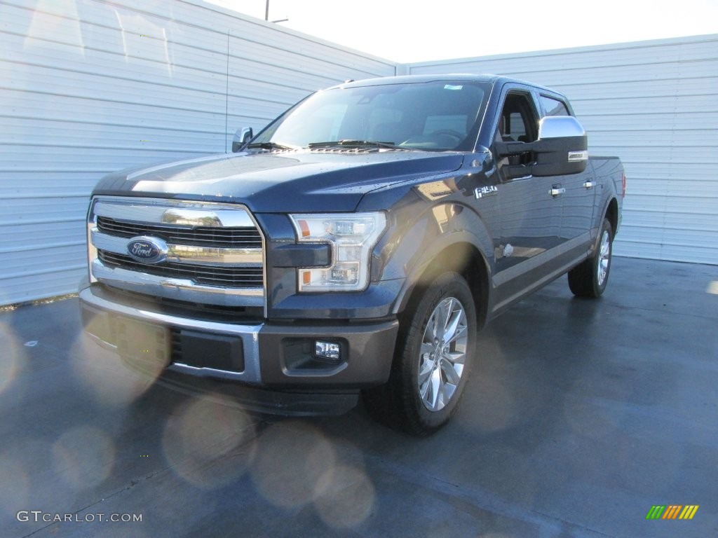 2016 F150 King Ranch SuperCrew - Blue Jeans / King Ranch Java photo #7