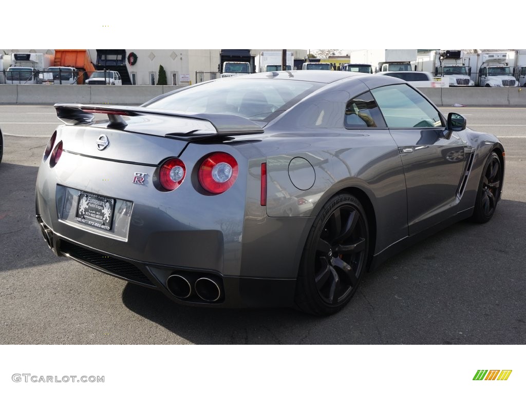 2010 GT-R Premium - Gun Metallic / Black photo #4
