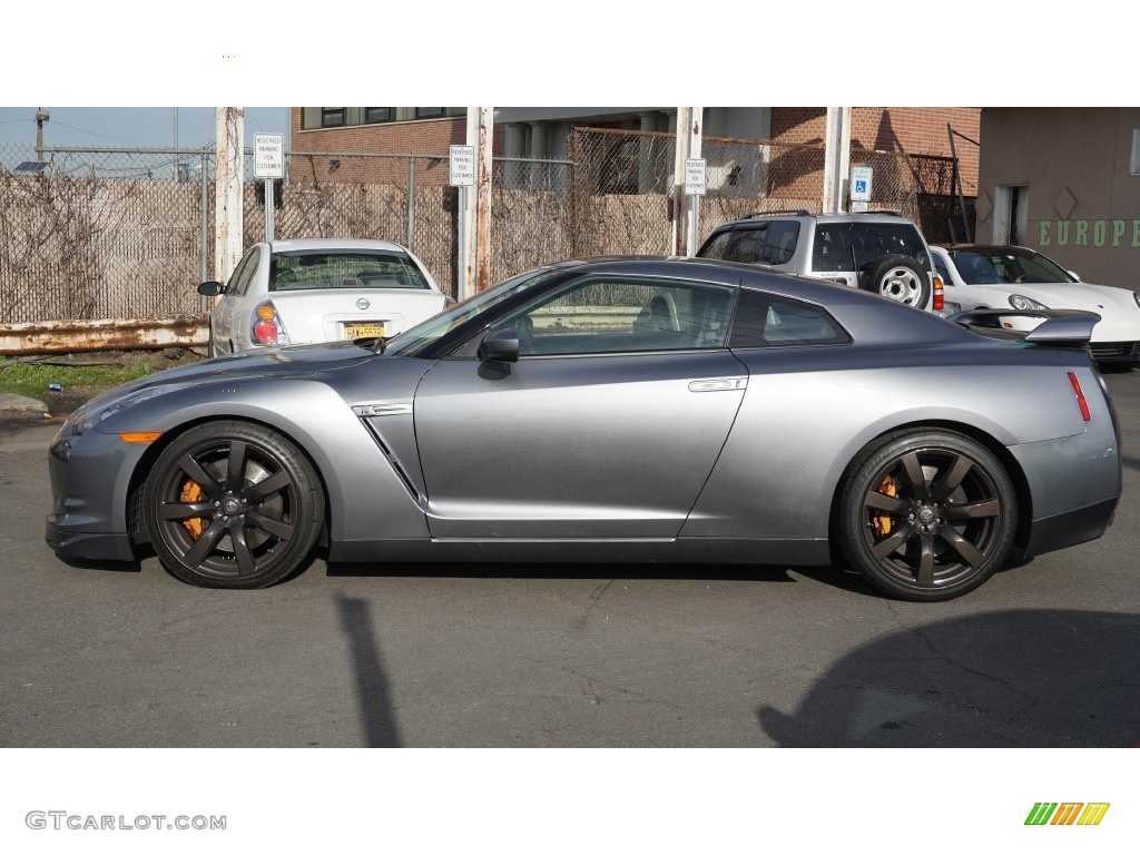 2010 GT-R Premium - Gun Metallic / Black photo #6