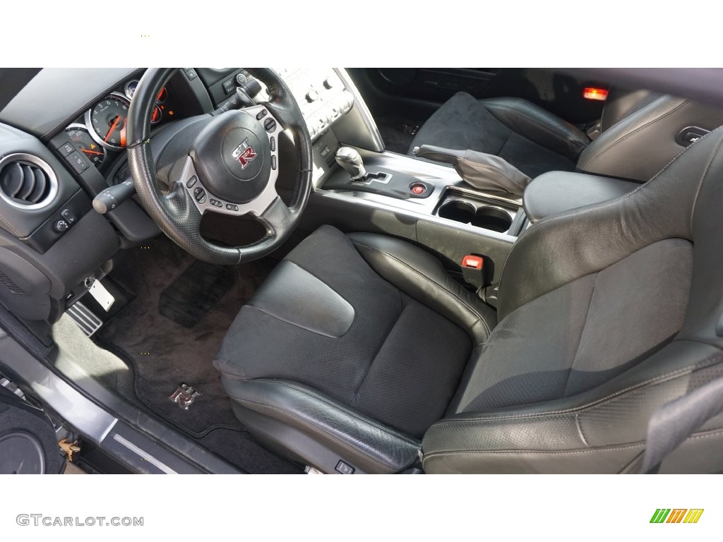 2010 GT-R Premium - Gun Metallic / Black photo #14