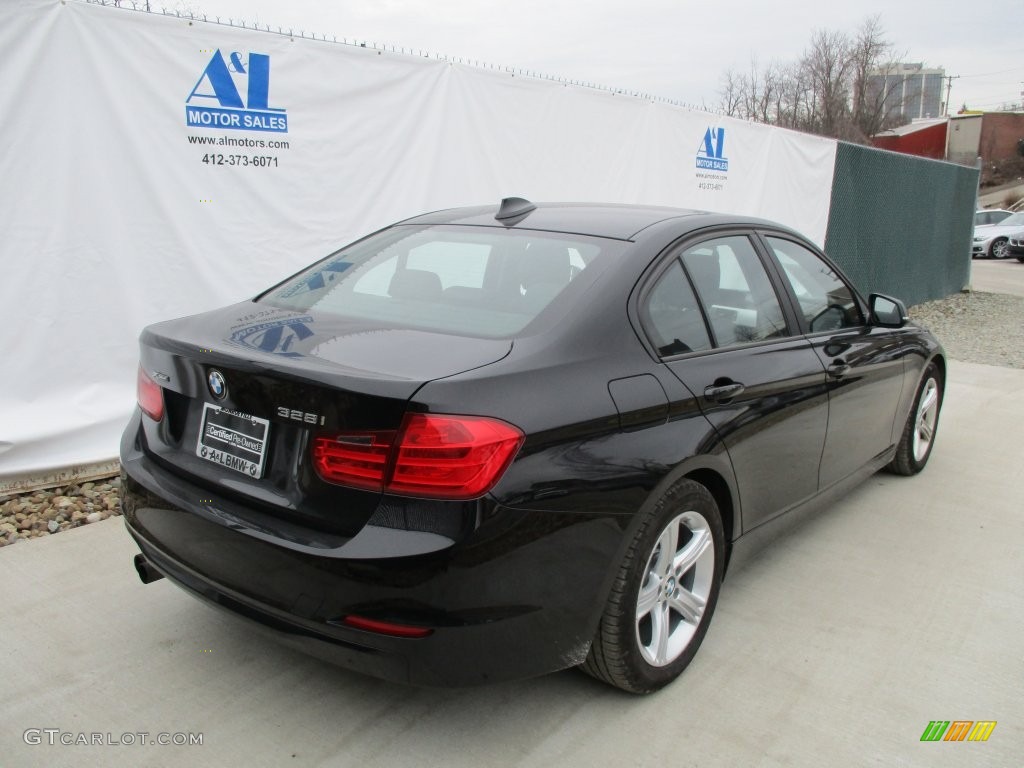 2013 3 Series 328i xDrive Sedan - Jet Black / Black photo #4