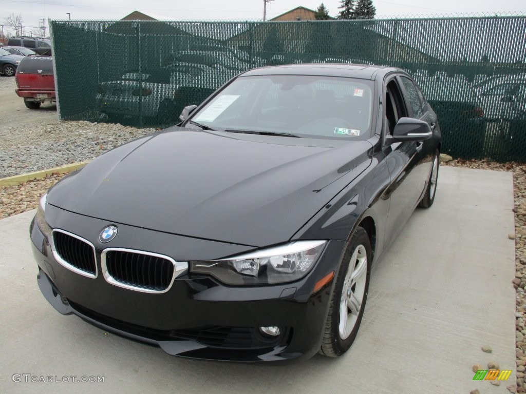 2013 3 Series 328i xDrive Sedan - Jet Black / Black photo #7