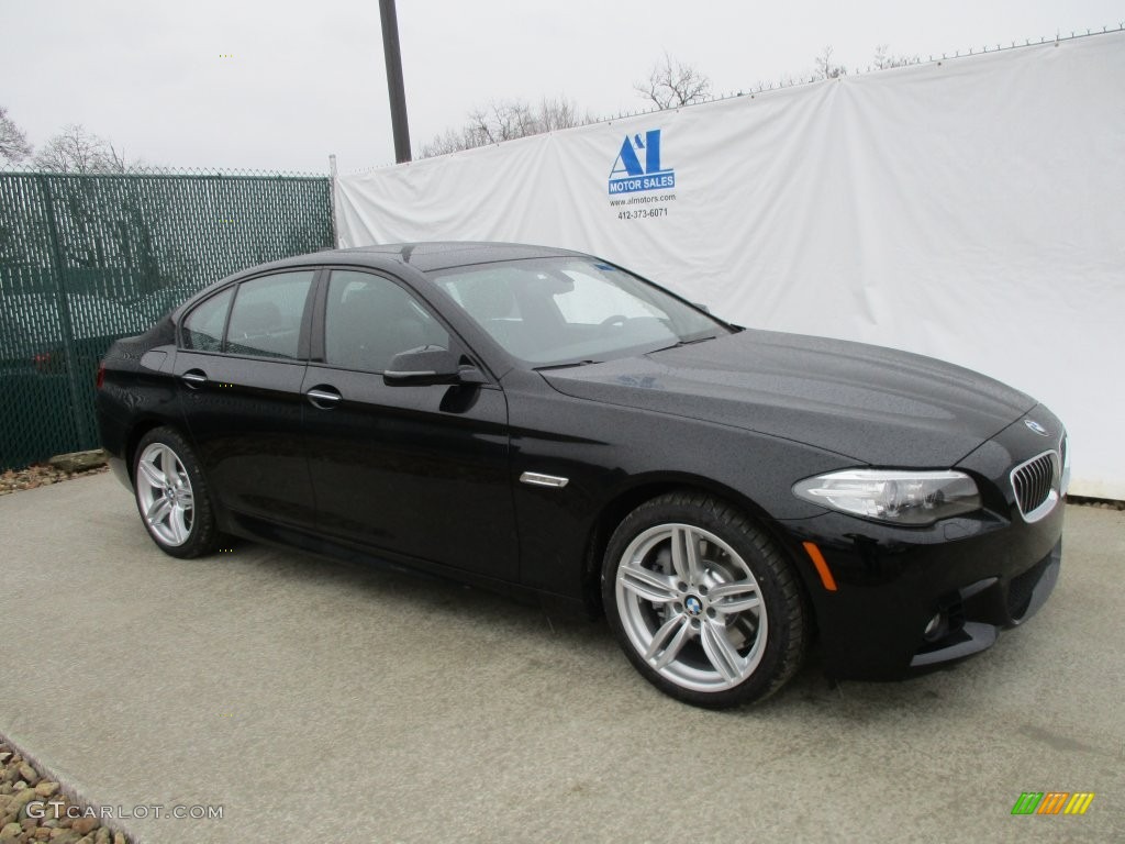2016 5 Series 535i xDrive Sedan - Jet Black / Black photo #1