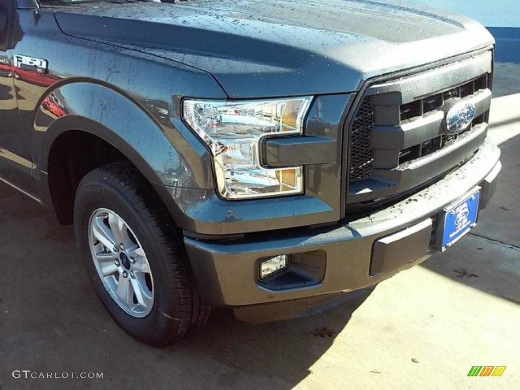 2016 F150 XL Regular Cab - Magnetic / Medium Earth Gray photo #2