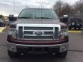 2010 Royal Red Metallic Ford F150 XLT SuperCab 4x4  photo #2