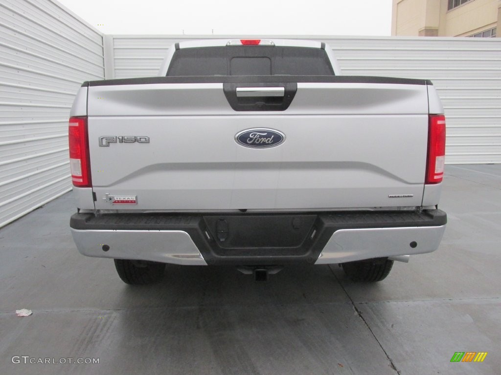 2016 F150 XLT SuperCrew 4x4 - Ingot Silver / Medium Earth Gray photo #5