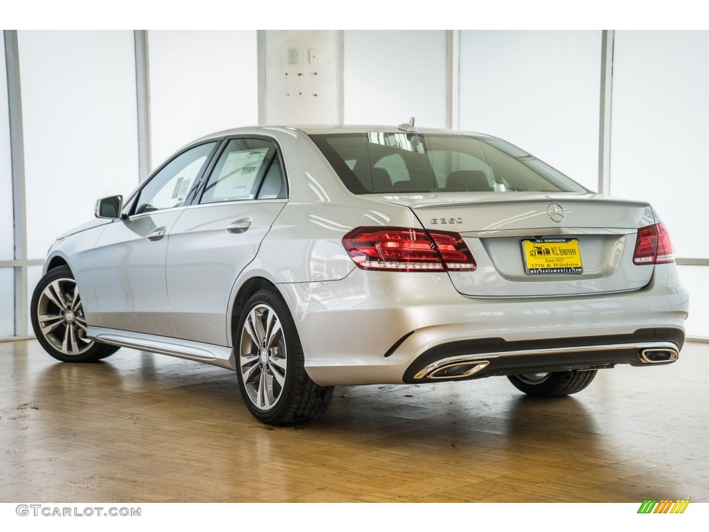 2016 E 350 Sedan - Iridium Silver Metallic / Black photo #3