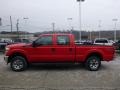 Race Red - F250 Super Duty XL Crew Cab 4x4 Photo No. 8