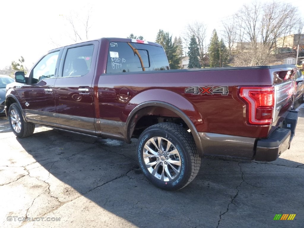 2016 F150 King Ranch SuperCrew 4x4 - Bronze Fire / King Ranch Java photo #3