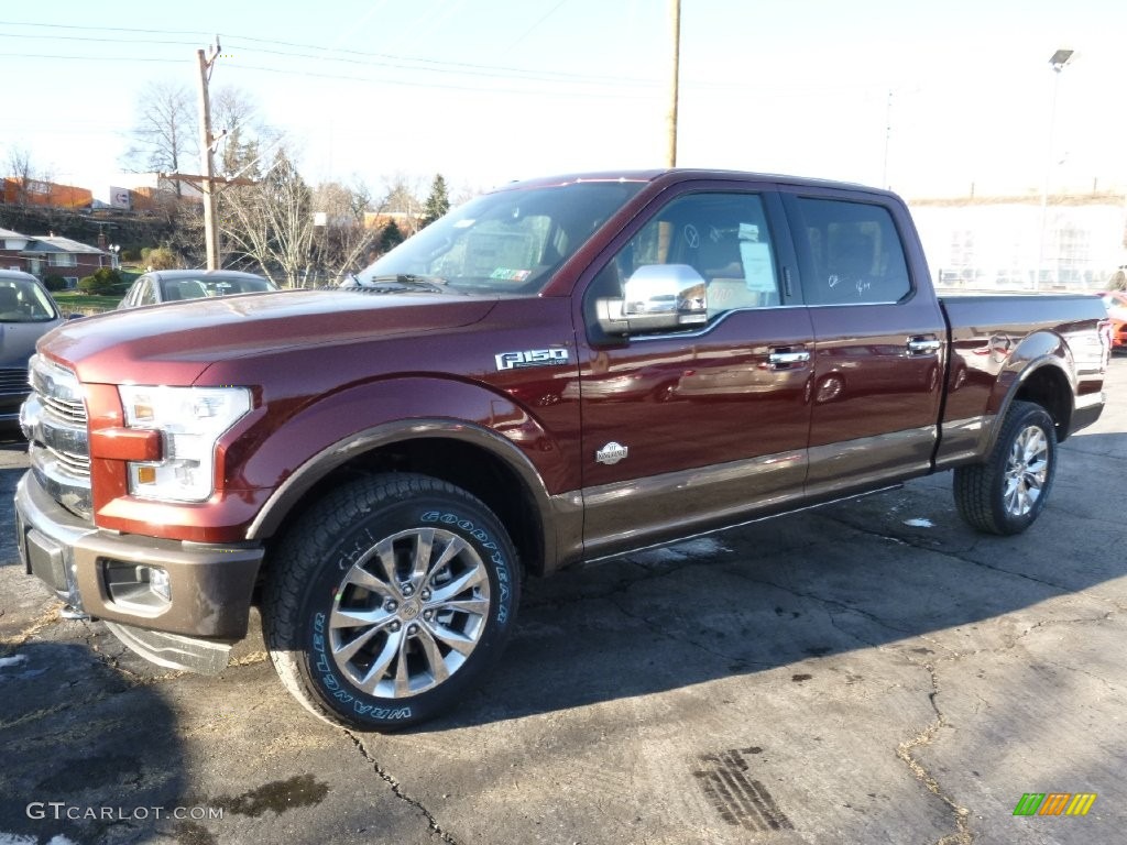 2016 F150 King Ranch SuperCrew 4x4 - Bronze Fire / King Ranch Java photo #4