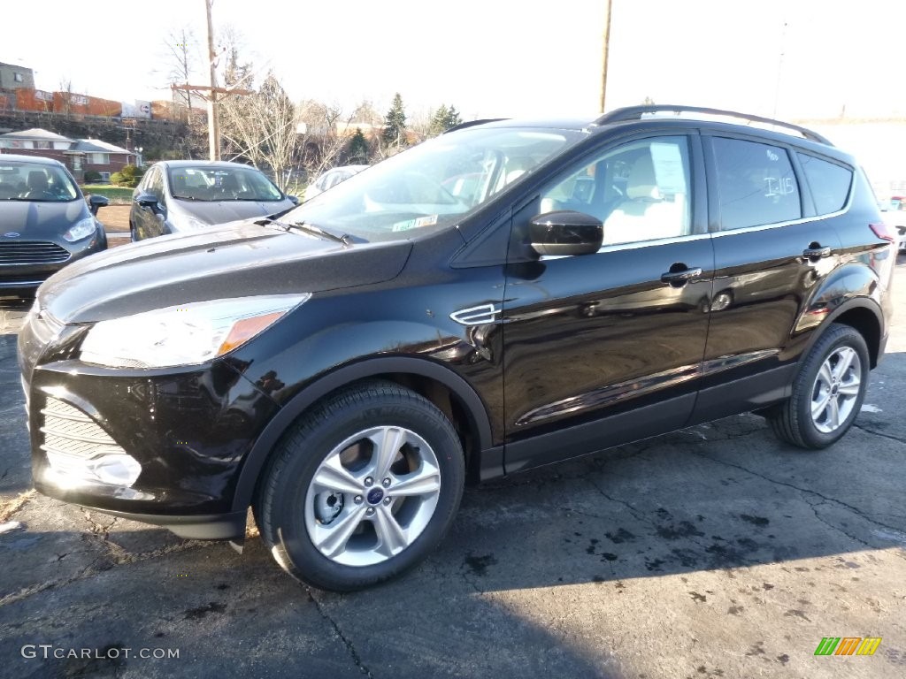 2016 Escape SE 4WD - Shadow Black / Charcoal Black photo #4