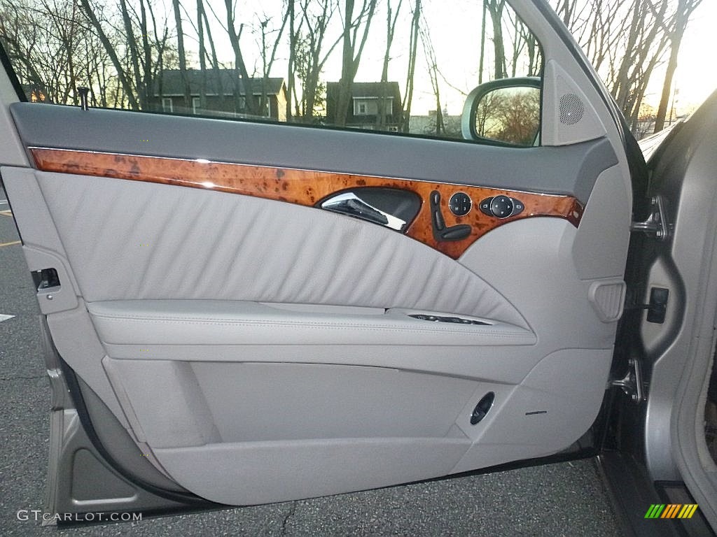 2006 E 500 Sedan - Pewter Metallic / Ash photo #10