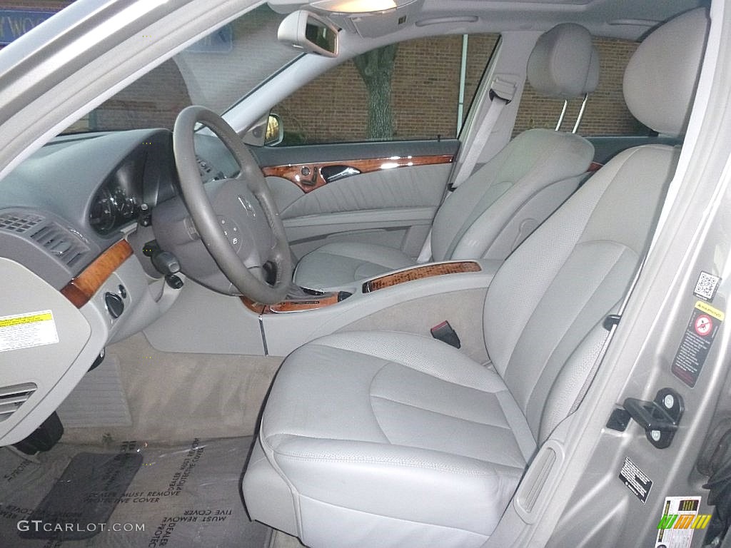 2006 E 500 Sedan - Pewter Metallic / Ash photo #12