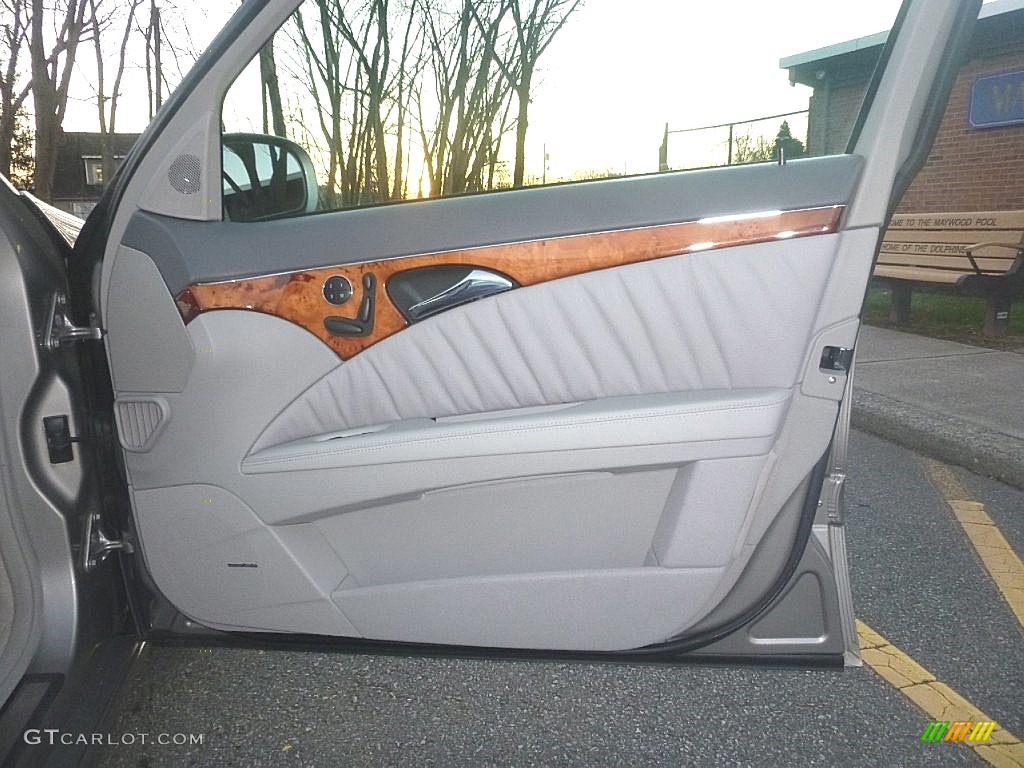2006 E 500 Sedan - Pewter Metallic / Ash photo #16