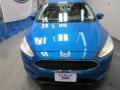 2016 Blue Candy Ford Focus SE Sedan  photo #2