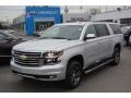 2015 Champagne Silver Metallic Chevrolet Suburban LT 4WD  photo #1