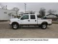 Oxford White - F250 Super Duty Lariat Crew Cab 4x4 Photo No. 2