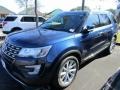 2016 Blue Jeans Metallic Ford Explorer Limited  photo #2