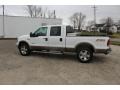 Oxford White - F250 Super Duty Lariat Crew Cab 4x4 Photo No. 8