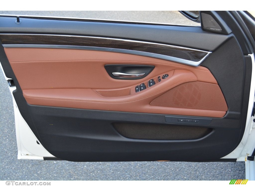 2016 5 Series 528i xDrive Sedan - Alpine White / Cinnamon Brown photo #8