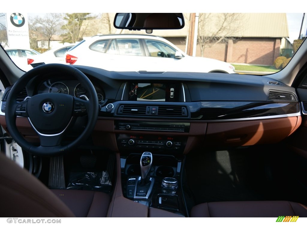 2016 5 Series 528i xDrive Sedan - Alpine White / Cinnamon Brown photo #15