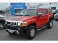 Victory Red 2009 Hummer H3 