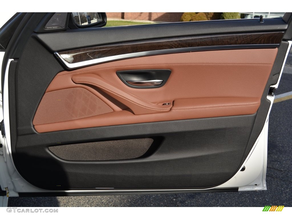 2016 5 Series 528i xDrive Sedan - Alpine White / Cinnamon Brown photo #26