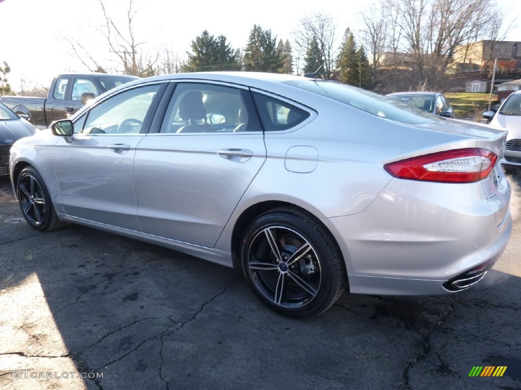 2016 Fusion SE AWD - Ingot Silver Metallic / Charcoal Black photo #2