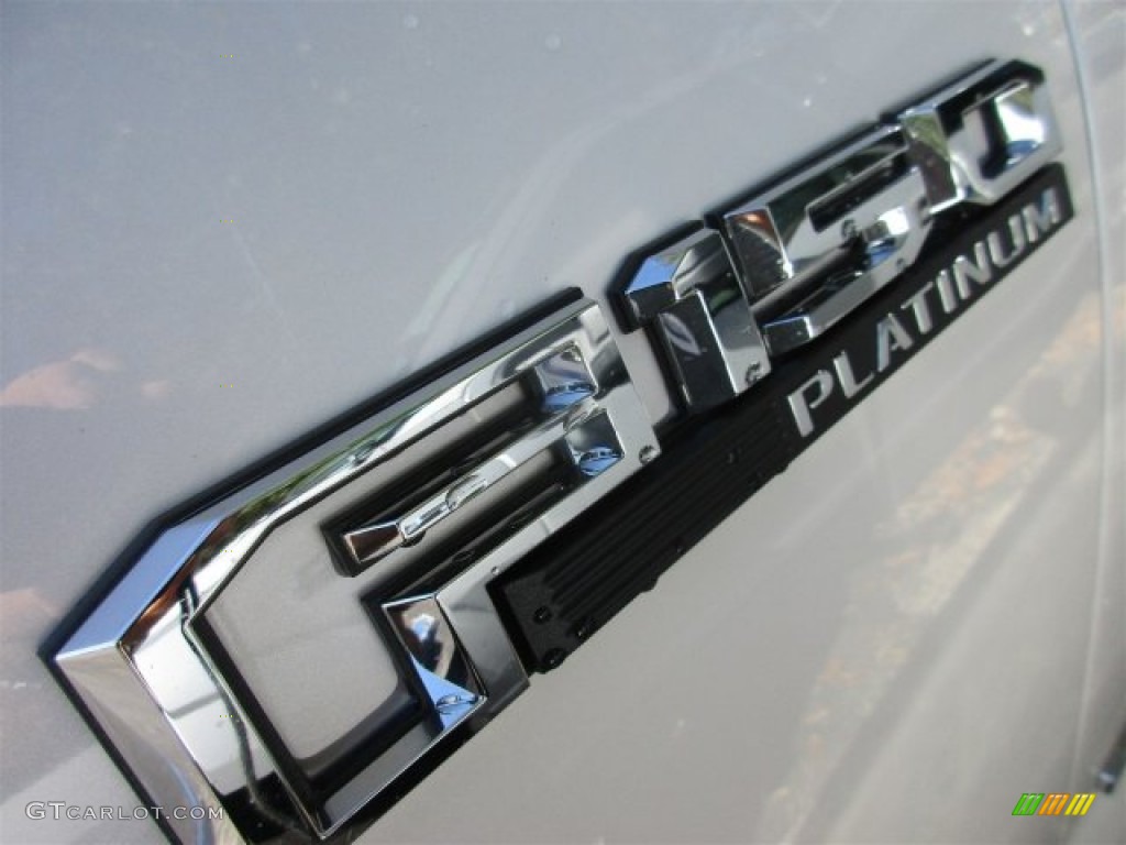 2016 F150 Platinum SuperCrew - White Platinum / Platinum Black photo #3
