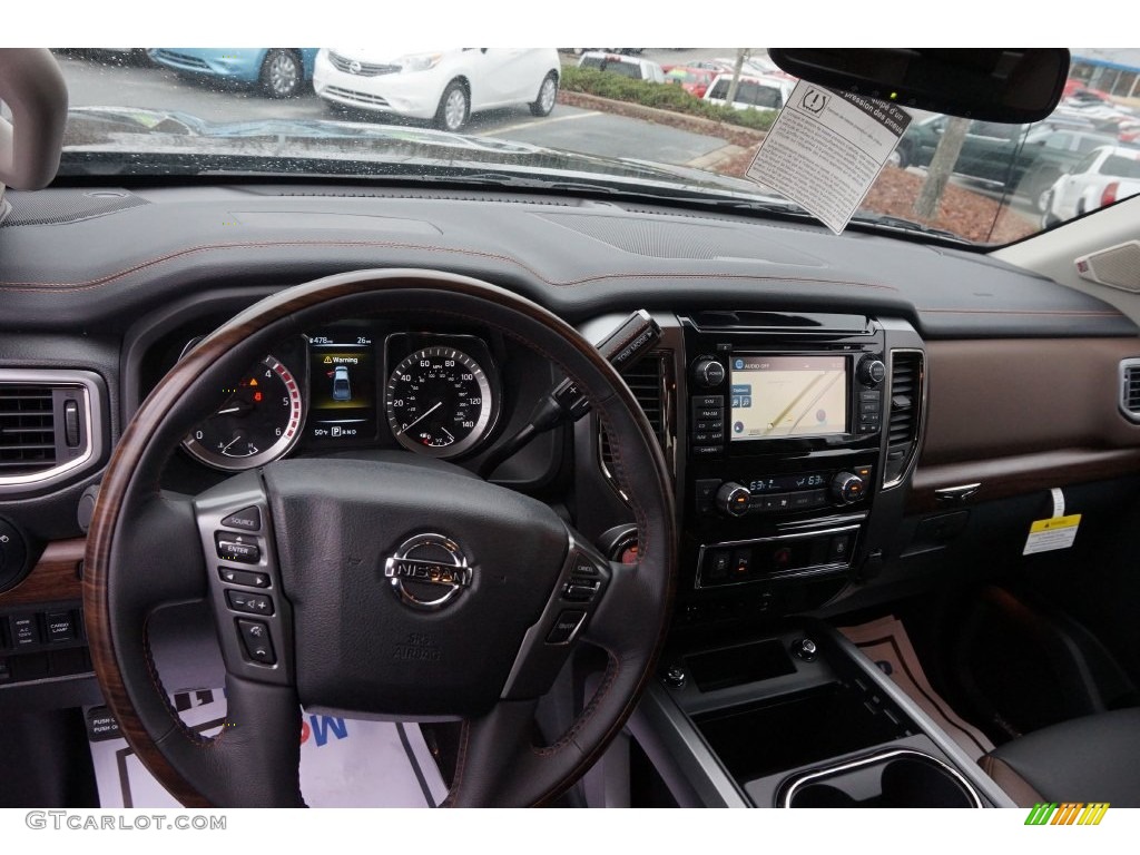 2016 Nissan TITAN XD Platinum Reserve Crew Cab Dashboard Photos