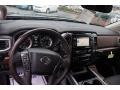 Platinum Reserve Black/Brown Leather Dashboard Photo for 2016 Nissan TITAN XD #109959773