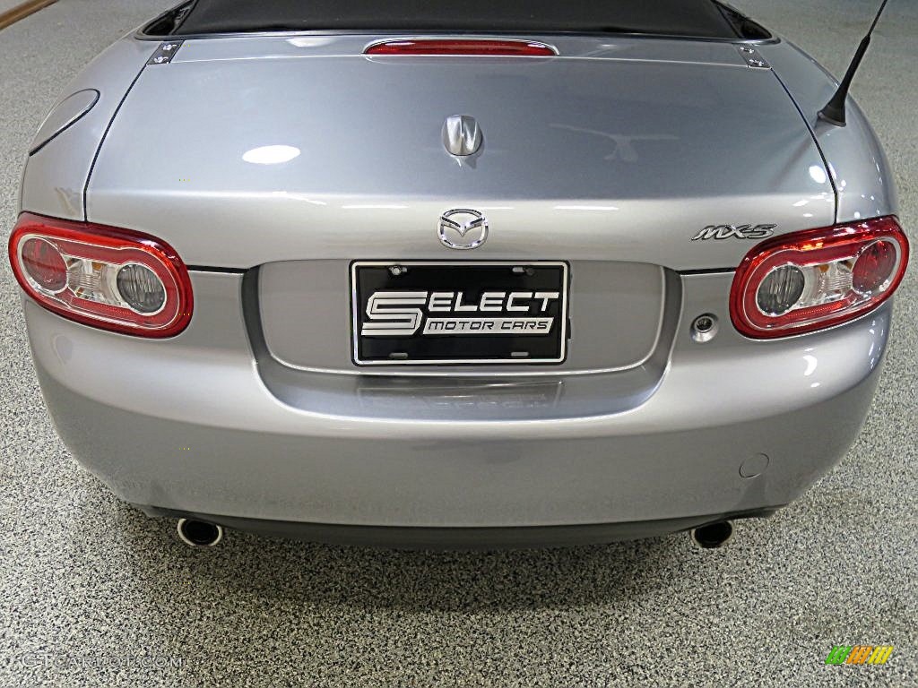 2010 MX-5 Miata Grand Touring Roadster - Liquid Silver Metallic / Black photo #4