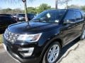 2016 Shadow Black Ford Explorer XLT  photo #2